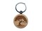 Swampy Mangrove Tree with Roots Engraved Wood Round Keychain Tag Charm